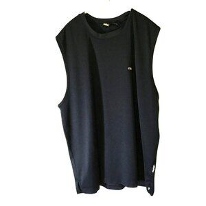 Starter Men's Polyester Golf Windbreaker Pullover Active Vest Sz XL in Navy Blue